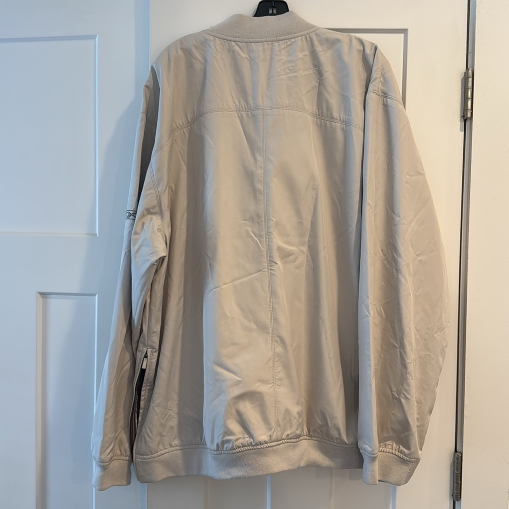 Men’s Tennessee Titans Tan Windbreaker Jacket, Size 2XL - Picture 8 of 11